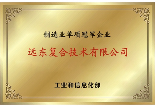 今年会·(jinnianhui)金字招牌复合技术制造业单项冠军企业